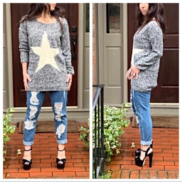 ✨LAST ONE ✨PARIS✨ Star sweater - Picture 4 of 7